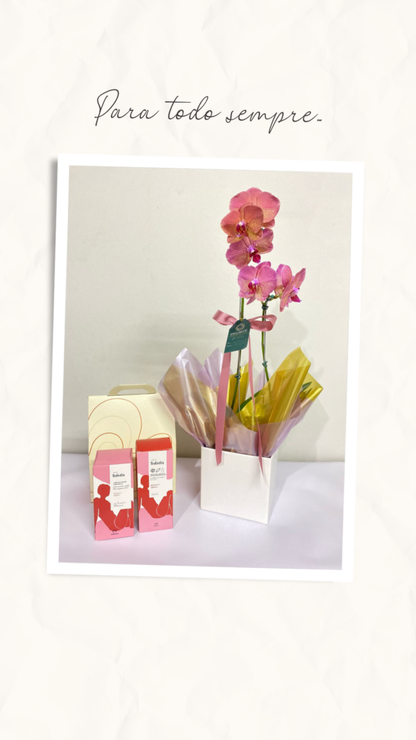 Orquídea com Kit Natura